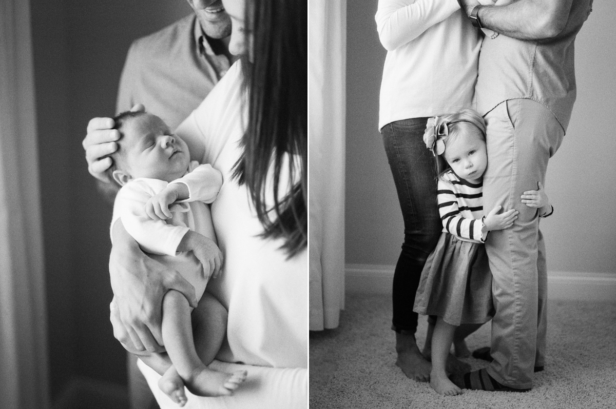 sibling newborn session