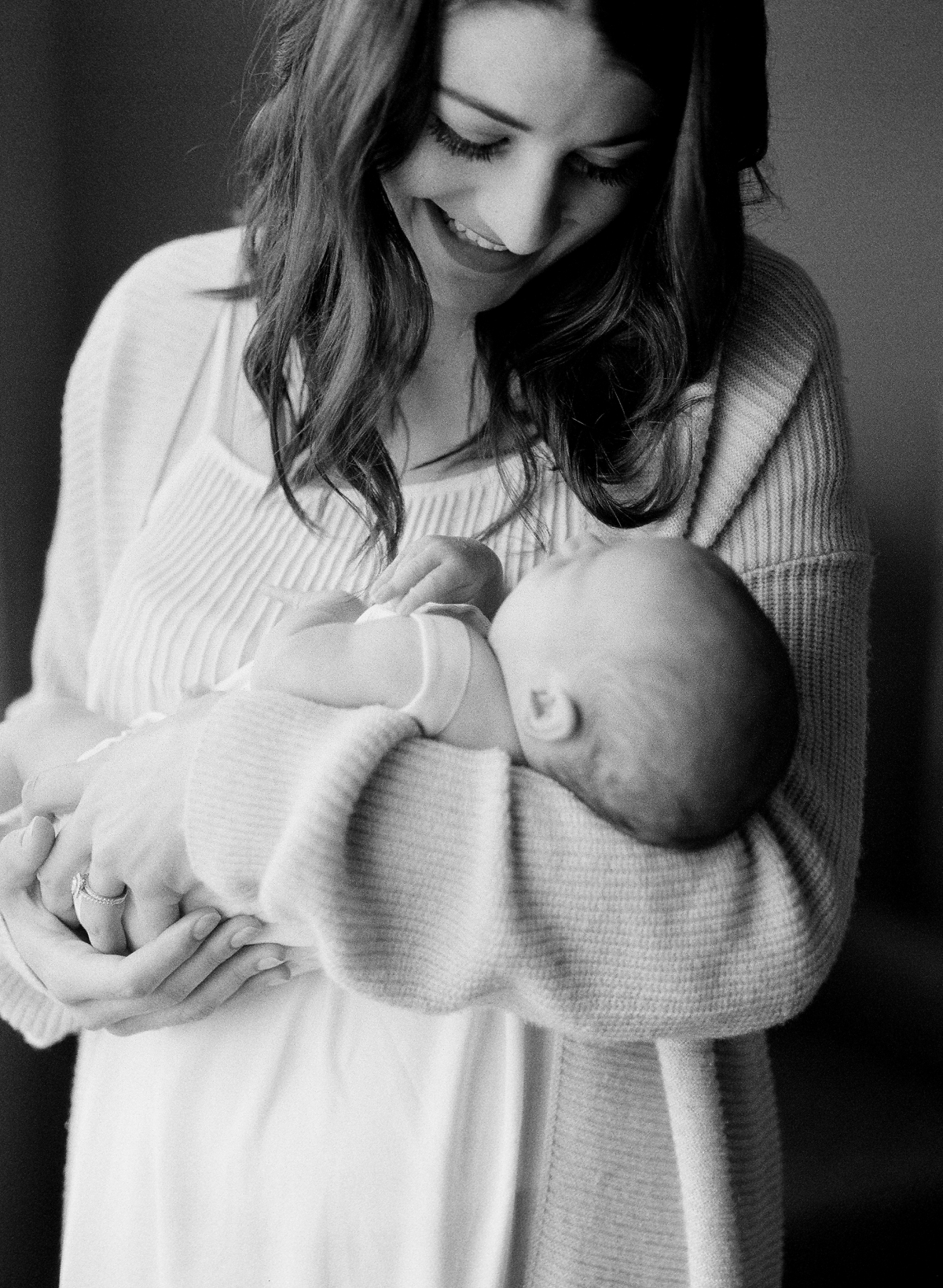 fine art newborn session