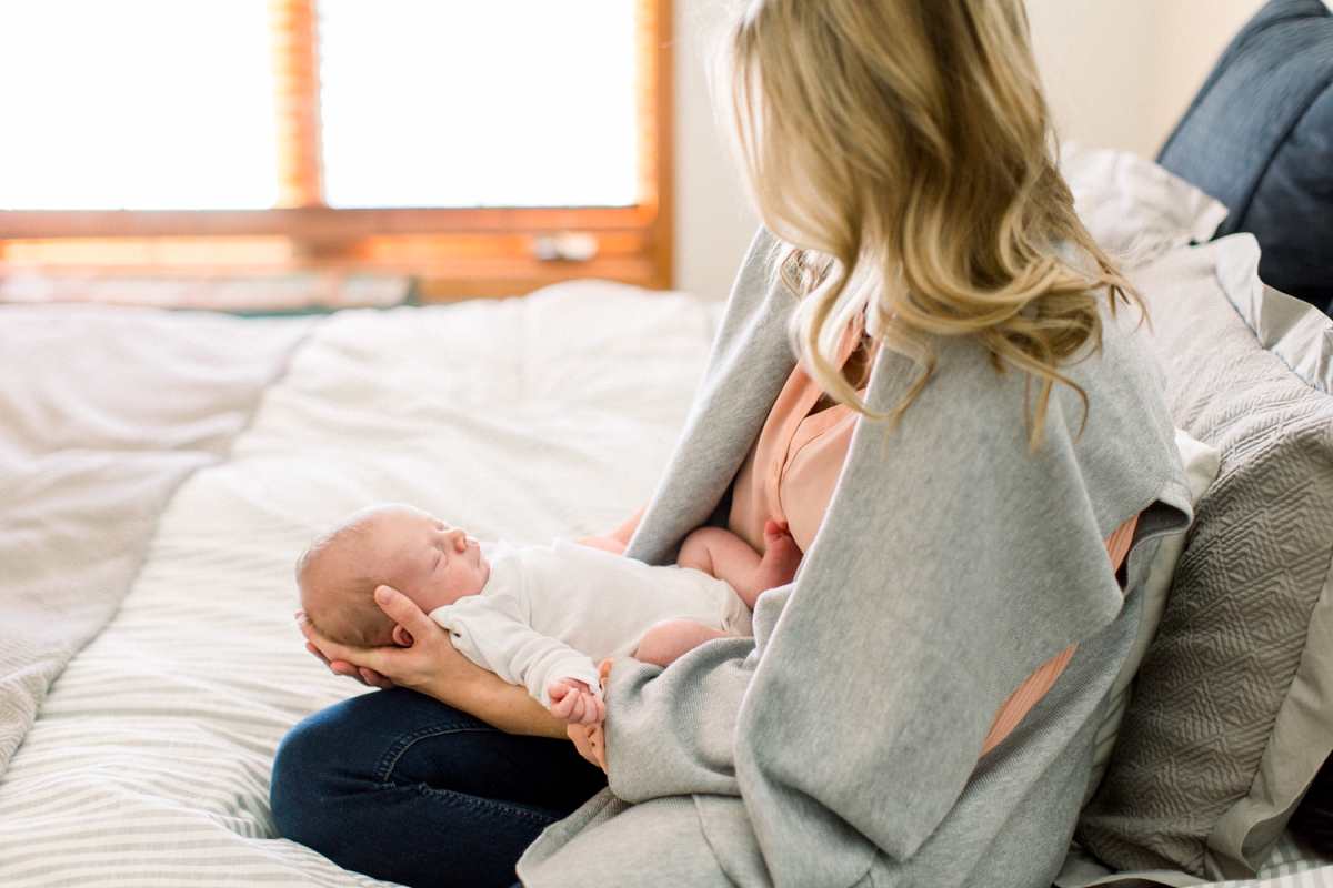 mom and baby, Minneapolis newborn session