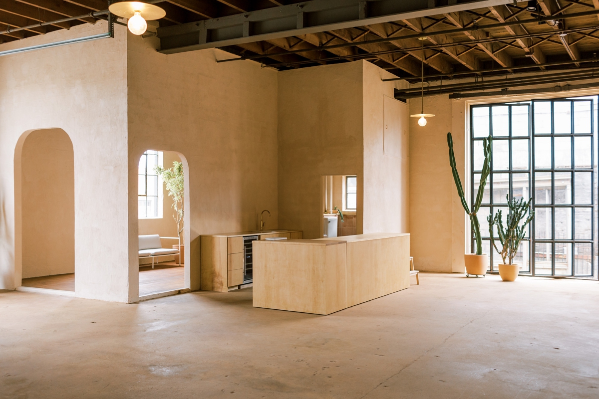 Bar area at Each Other Minneapolis Wedding Venue