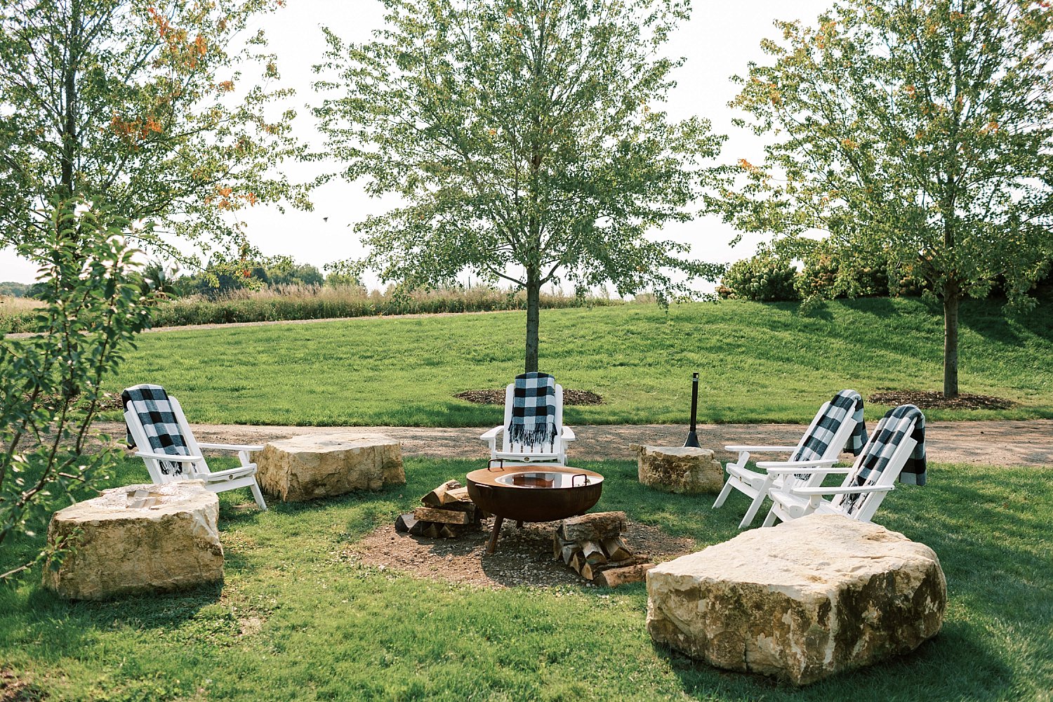 Redeemed Farm fire pit