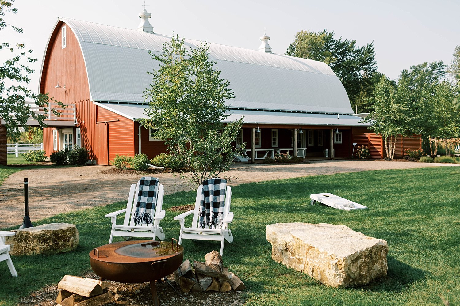 Redeemed Farm fire pit